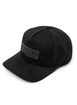 Heritage Snapback Cap - Black