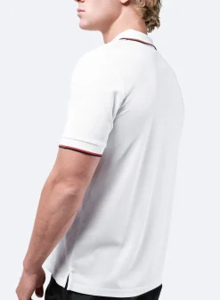 Mens Elite Polo - White