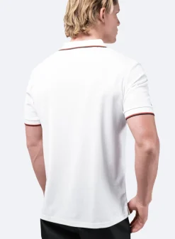 Mens Elite Polo - White