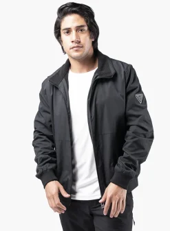 Mens Flight Jacket - Black