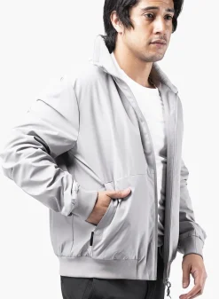 Mens Flight Jacket - Platinum