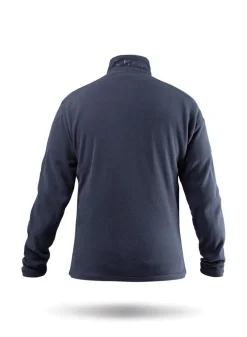 Mens Navy Full Zip Fleece Jacket