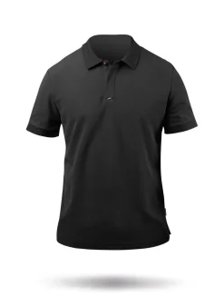 Mens Pima Cotton Polo - Black
