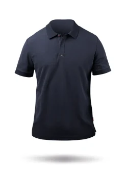 Mens Pima Cotton Polo - Navy