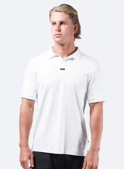 Mens Pima Cotton Polo - White