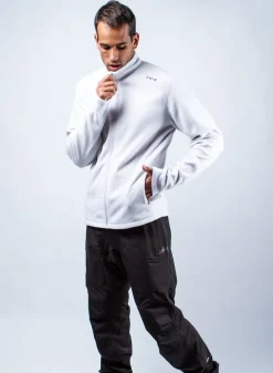 Mens Platinum Full Zip Fleece Jacket
