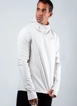 Mens Platinum Zhikmotion Hooded Top