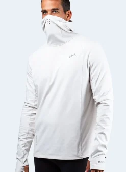 Mens Platinum Zhikmotion Hooded Top