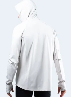 Mens Platinum Zhikmotion Hooded Top