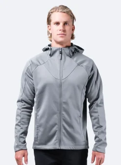 Mens Tech Hoodie - Platinum