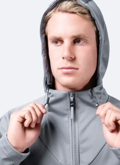 Mens Tech Hoodie - Platinum