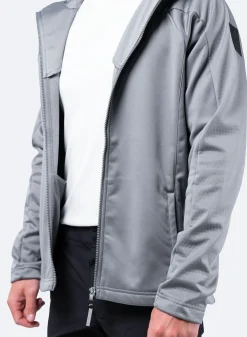 Mens Tech Hoodie - Platinum