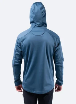 Mens Tech Hoodie - Provincial Blue