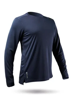 Mens Uvactive Long Sleeve Top - Navy