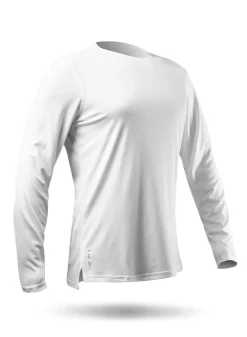 Mens Uvactive Long Sleeve Top - White