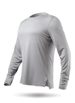 Mens Uvactive Long Sleeve Top - Grey