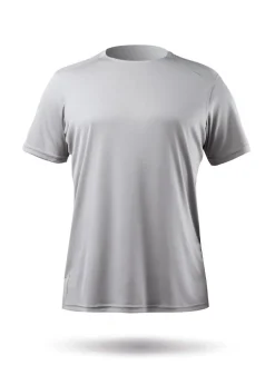 Mens Uvactive Short Sleeve Top - Grey