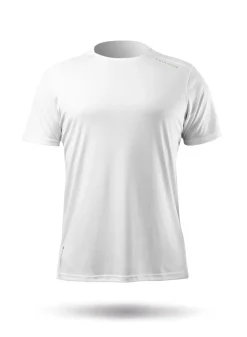 Mens Uvactive Short Sleeve Top - White