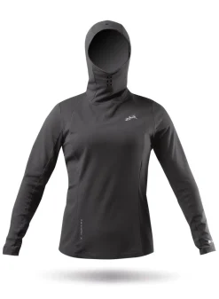Womens Black Zhikmotion Hooded Top
