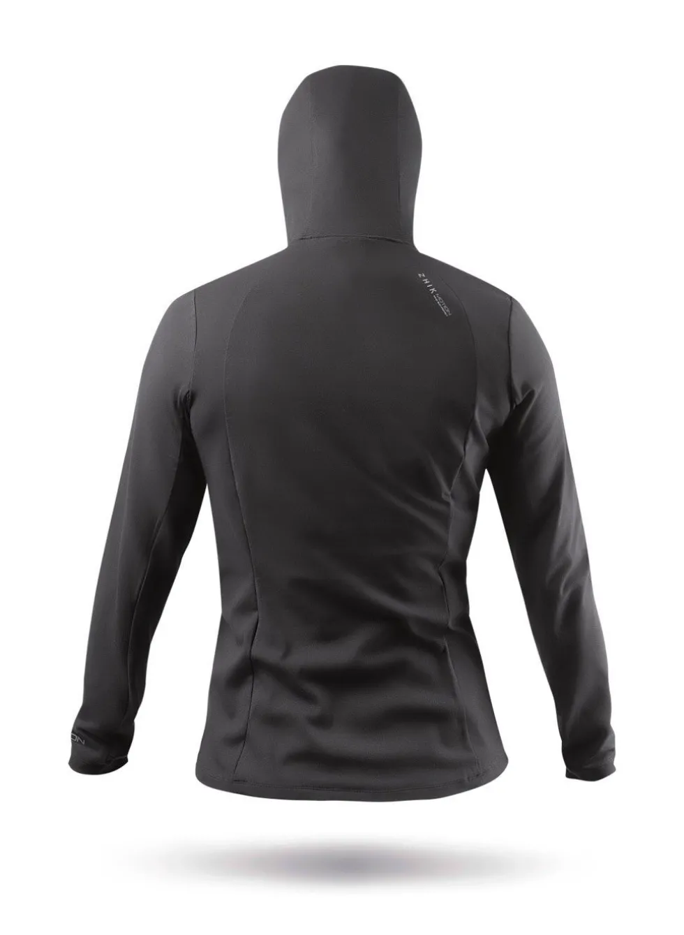 Womens Black Zhikmotion Hooded Top