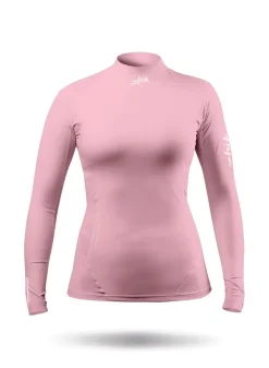 Womens Eco Spandex Long Sleeve Top - Pink