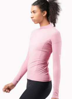 Womens Eco Spandex Long Sleeve Top - Pink