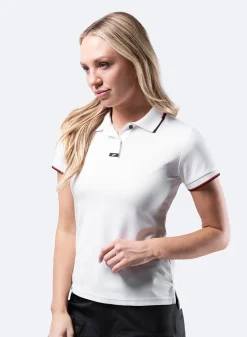 Womens Elite Polo - White