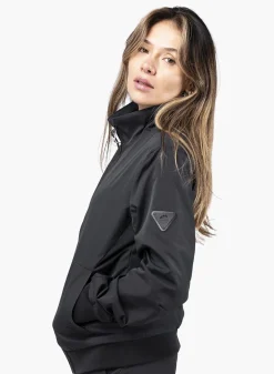 Womens Flight Jacket - Black