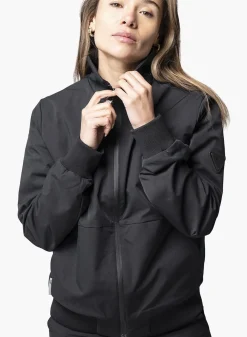 Womens Flight Jacket - Black