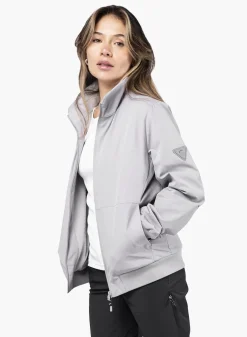 Womens Flight Jacket - Platinum