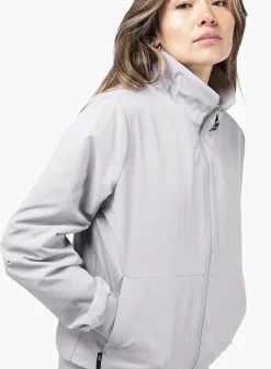 Womens Flight Jacket - Platinum
