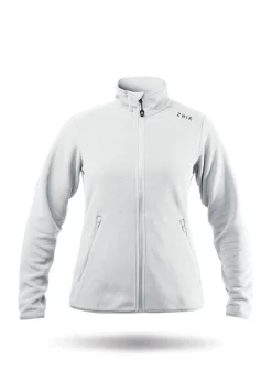 Womens Platinum Full Zip Fleece