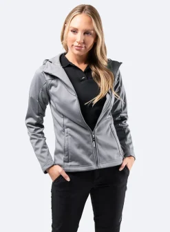 Womens Tech Hoodie - Platinum
