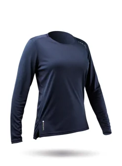 Womens Uvactive Long Sleeve Top - Navy