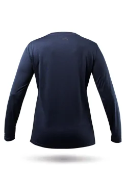 Womens Uvactive Long Sleeve Top - Navy