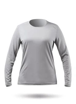 Womens Uvactive Long Sleeve Top - Grey