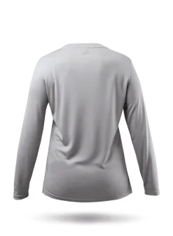 Womens Uvactive Long Sleeve Top - Grey
