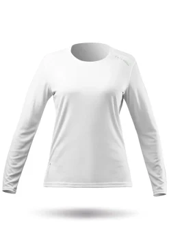 Womens Uvactive Long Sleeve Top - White