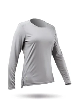 Womens Uvactive Long Sleeve Top - Grey
