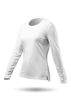 Womens Uvactive Long Sleeve Top - White