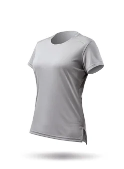 Womens Uvactive Short Sleeve Top - Grey