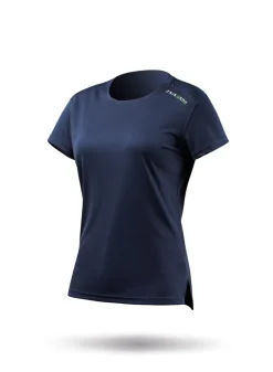 Womens Uvactive Short Sleeve Top - Navy