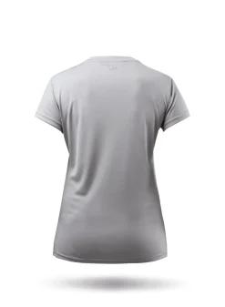 Womens Uvactive Short Sleeve Top - Grey