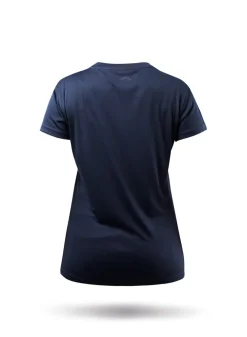 Womens Uvactive Short Sleeve Top - Navy